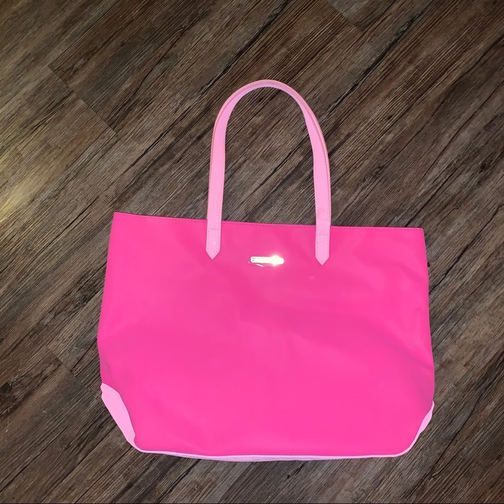 Juicy Couture two-tone pink tote